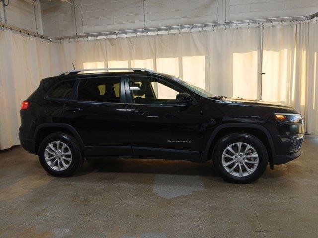 used 2021 Jeep Cherokee car, priced at $19,999