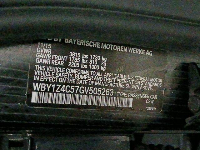 used 2016 BMW i3 car, priced at $8,467