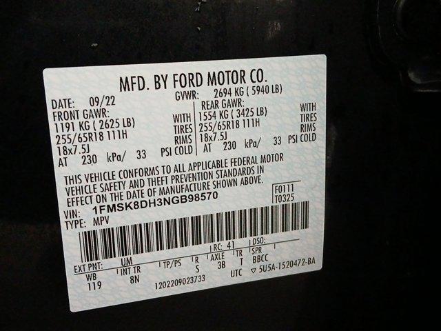 used 2022 Ford Explorer car, priced at $28,999