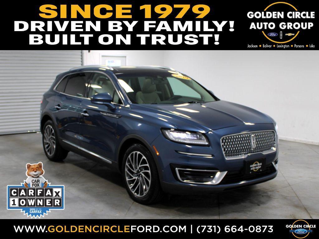 used 2019 Lincoln Nautilus car, priced at $19,158