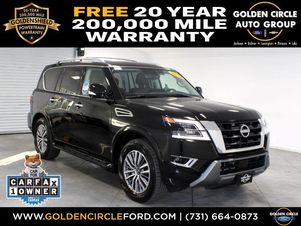 used 2024 Nissan Armada car, priced at $46,000