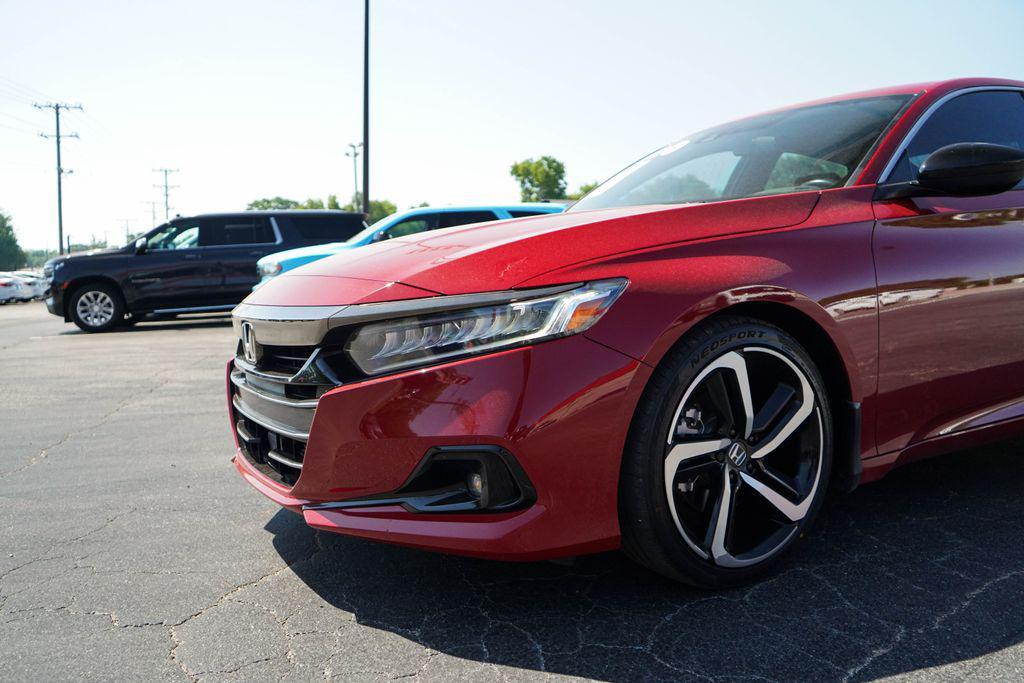 used 2021 Honda Accord car, priced at $23,760