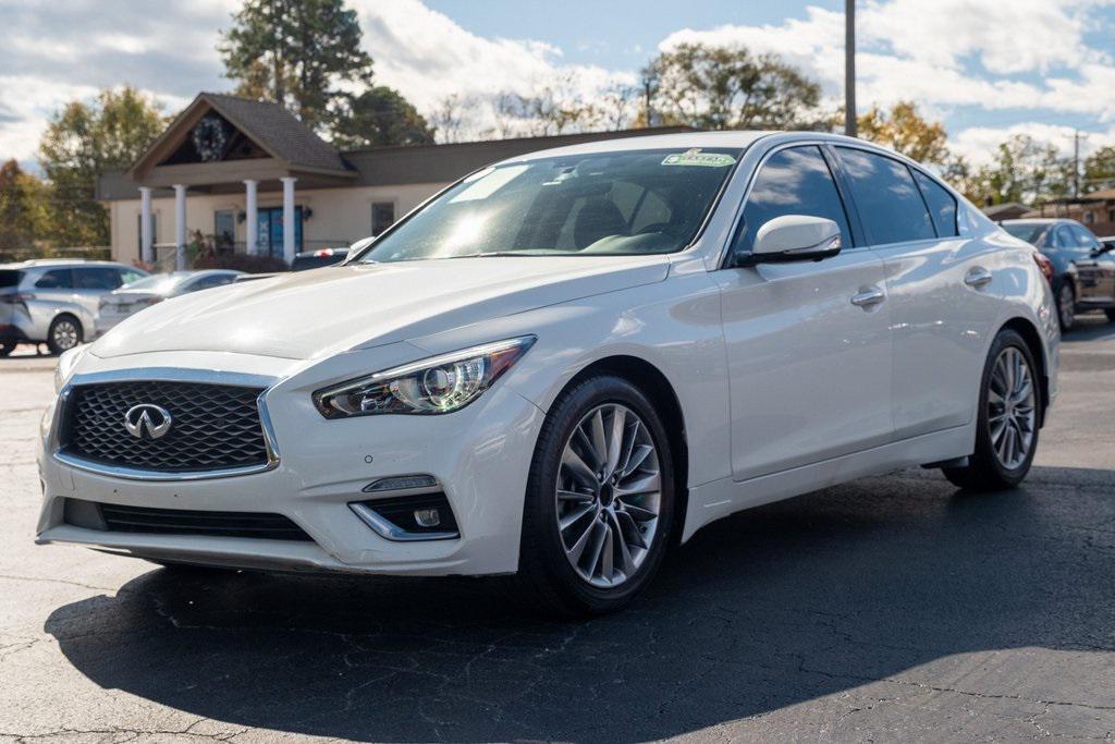 used 2022 INFINITI Q50 car, priced at $19,197