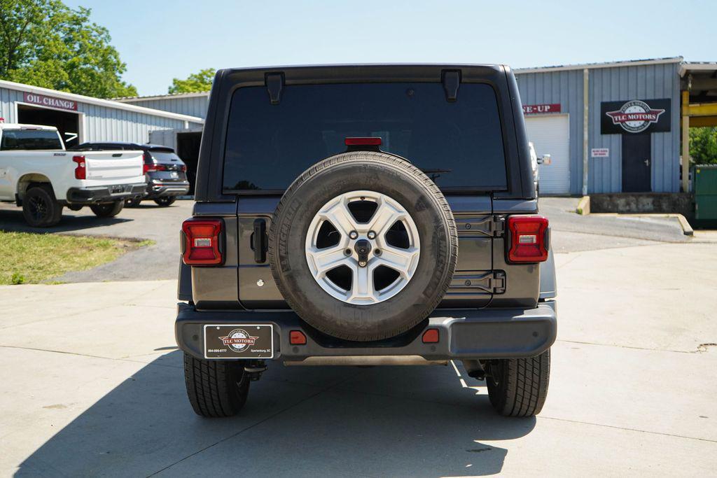 used 2018 Jeep Wrangler Unlimited car, priced at $19,332