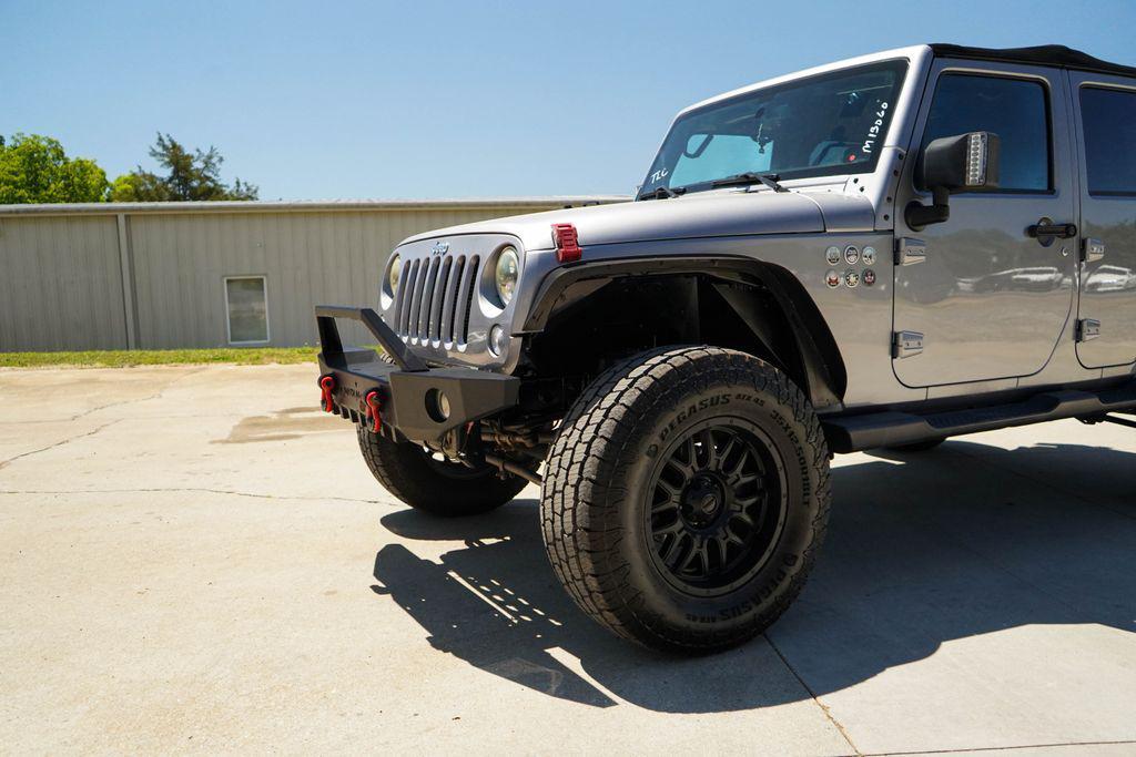 used 2017 Jeep Wrangler Unlimited car, priced at $18,197