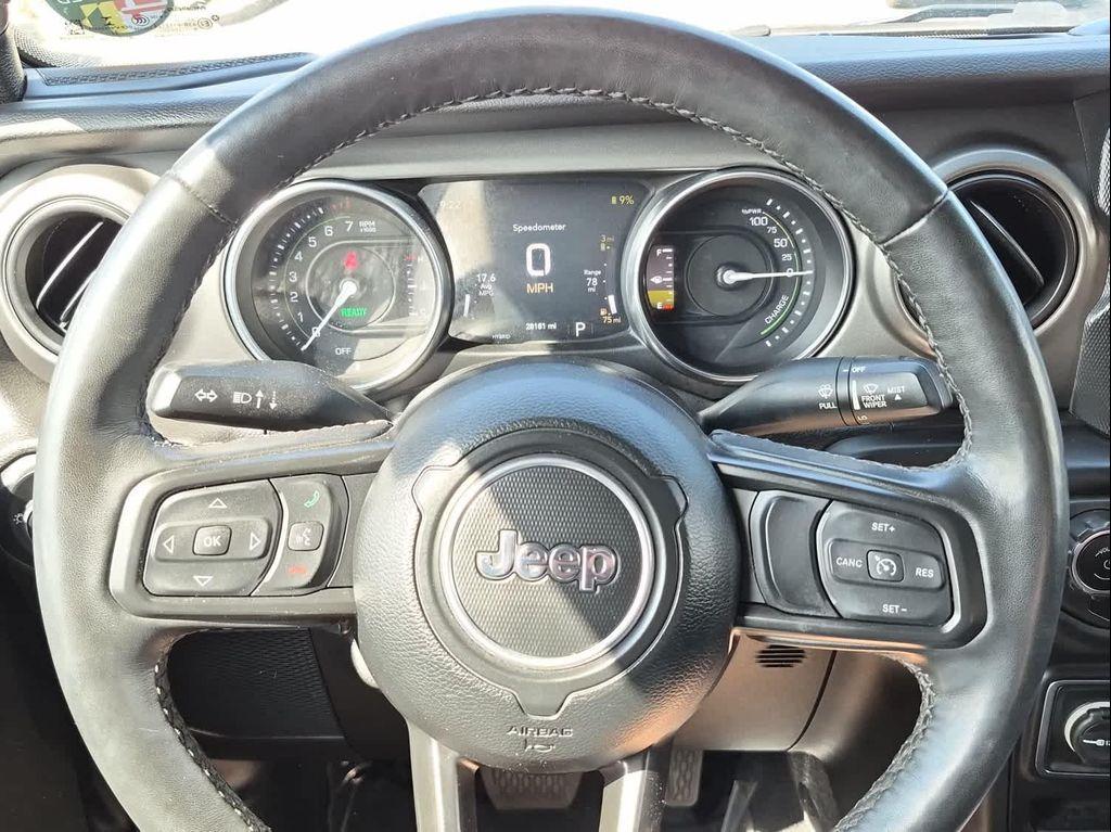 used 2023 Jeep Wrangler 4xe car, priced at $29,599