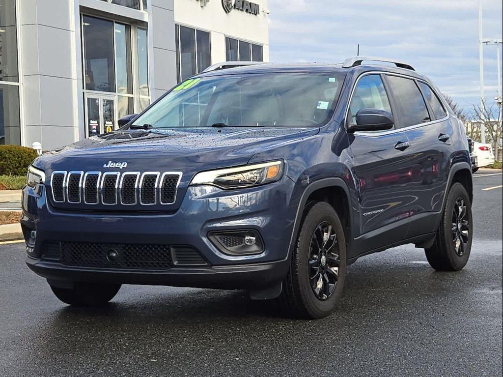 used 2021 Jeep Cherokee car, priced at $17,730