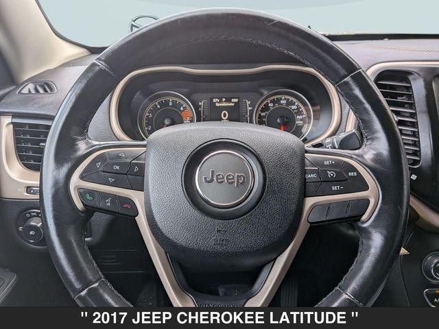 used 2017 Jeep Cherokee car, priced at $10,988