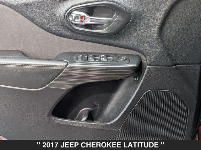 used 2017 Jeep Cherokee car, priced at $10,988