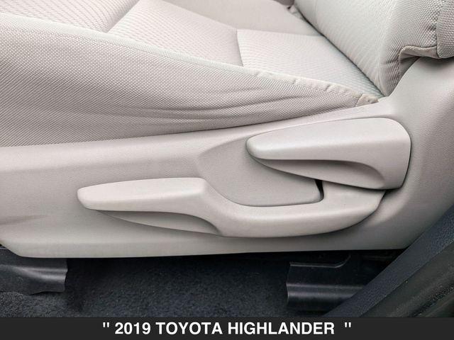 used 2019 Toyota Highlander car, priced at $21,500