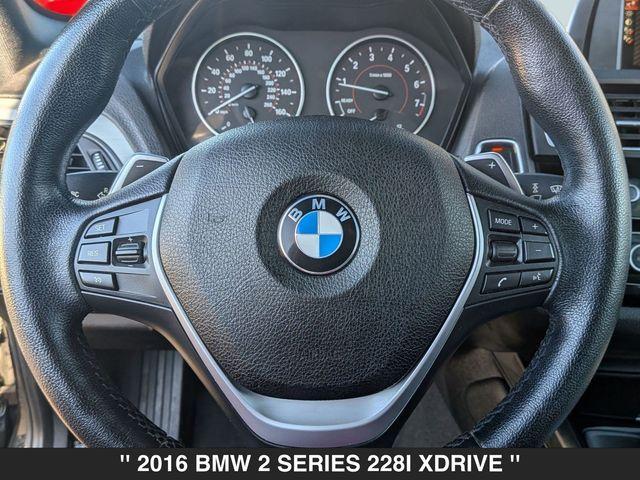 used 2016 BMW 228 car, priced at $12,850