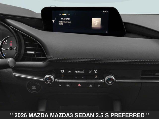 new 2026 Mazda Mazda3 car, priced at $26,360