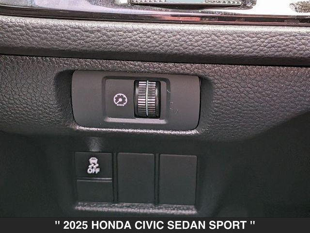 used 2025 Honda Civic car, priced at $22,700