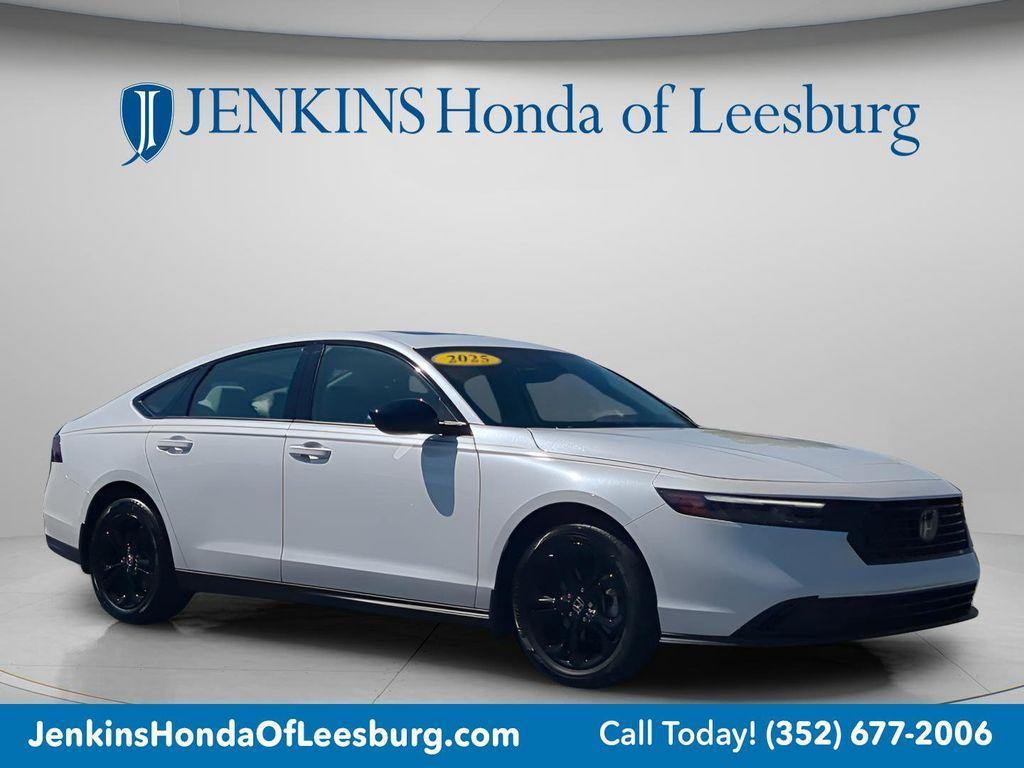 used 2025 Honda Accord car, priced at $29,646