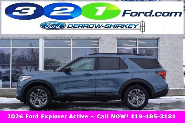 new 2026 Ford Explorer car, priced at $49,315