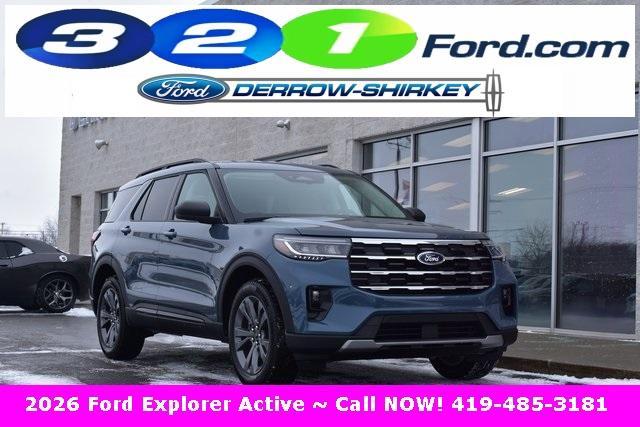 new 2026 Ford Explorer car, priced at $49,315