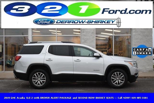 used 2019 GMC Acadia car, priced at $17,544