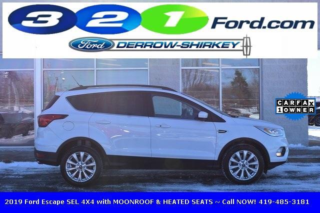 used 2019 Ford Escape car, priced at $12,298