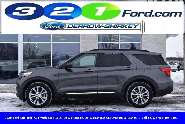 used 2020 Ford Explorer car, priced at $17,500