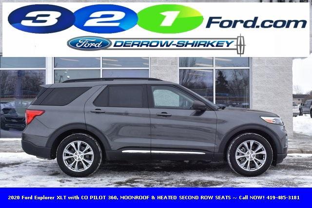 used 2020 Ford Explorer car, priced at $17,500