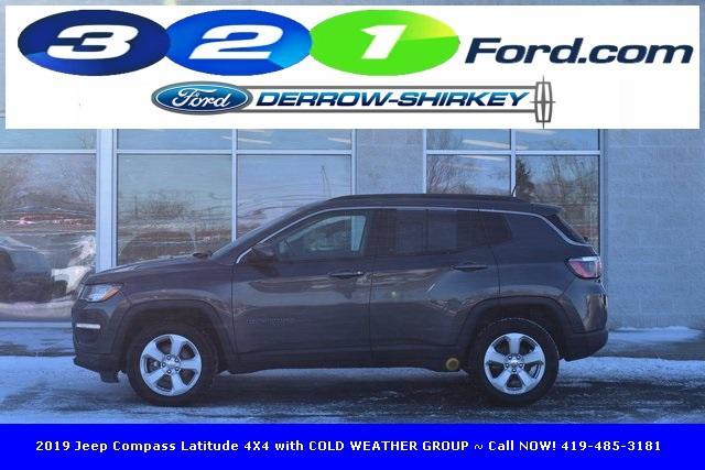 used 2019 Jeep Compass car, priced at $12,638