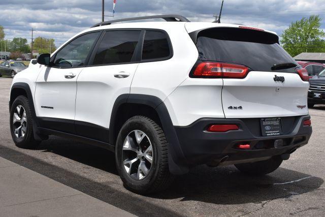 used 2018 Jeep Cherokee car, priced at $13,388