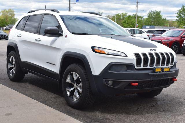 used 2018 Jeep Cherokee car, priced at $13,388