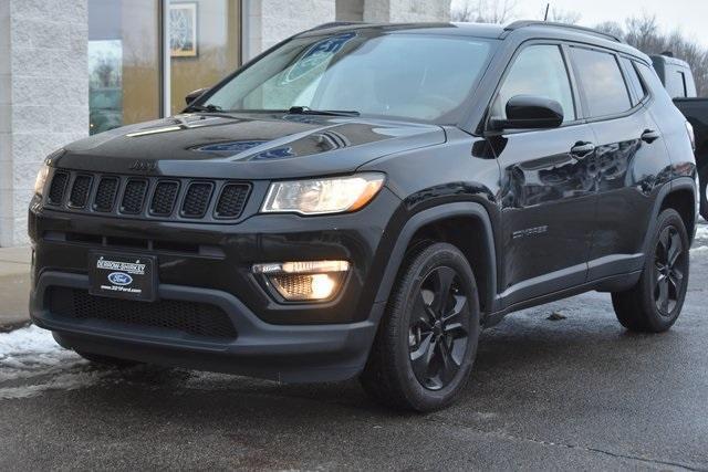 used 2021 Jeep Compass car, priced at $16,261