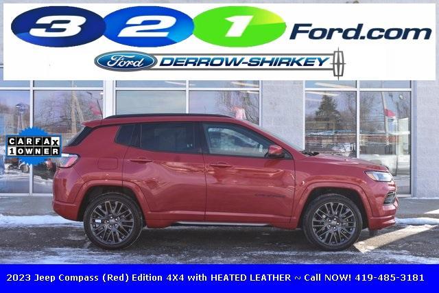 used 2023 Jeep Compass car, priced at $19,727