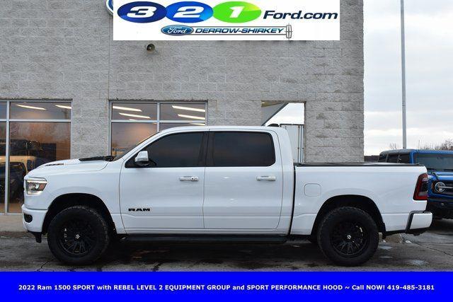 used 2022 Ram 1500 car, priced at $33,290