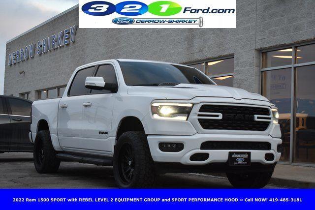 used 2022 Ram 1500 car, priced at $33,290