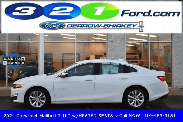 used 2024 Chevrolet Malibu car, priced at $18,807
