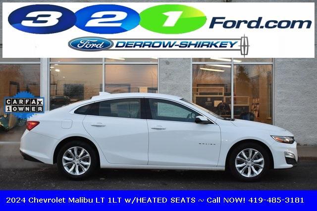 used 2024 Chevrolet Malibu car, priced at $18,807