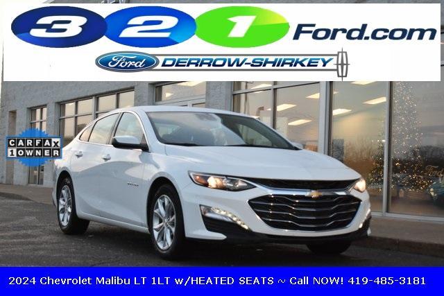 used 2024 Chevrolet Malibu car, priced at $18,807