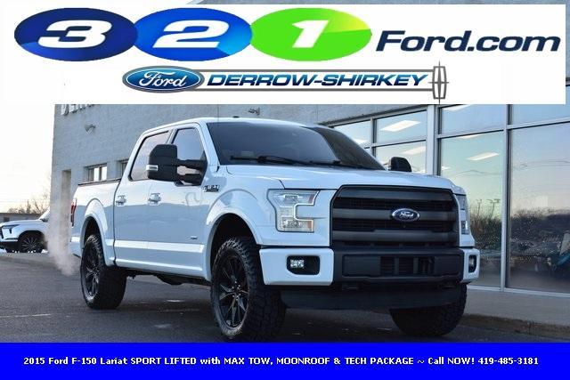 used 2015 Ford F-150 car, priced at $21,974