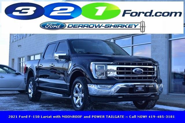 used 2021 Ford F-150 car, priced at $35,358