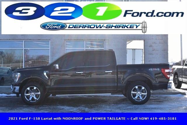 used 2021 Ford F-150 car, priced at $34,977