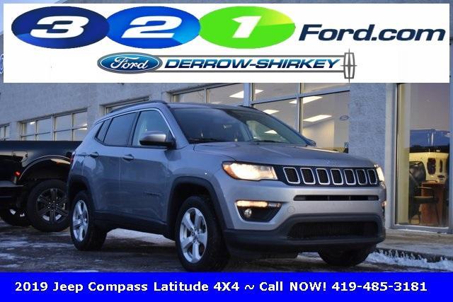 used 2019 Jeep Compass car, priced at $12,789
