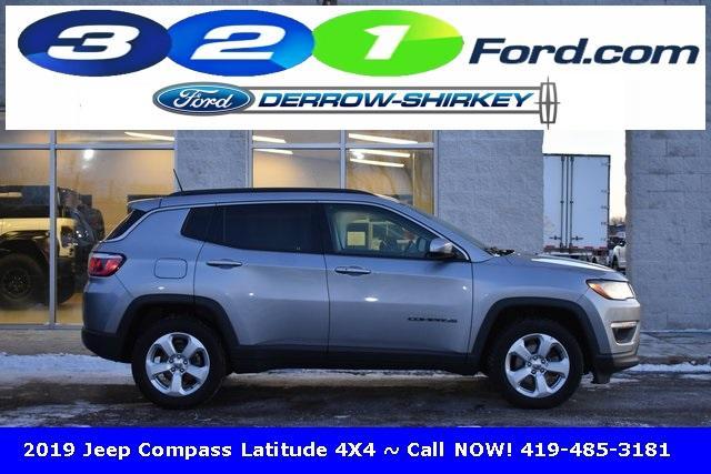 used 2019 Jeep Compass car, priced at $12,789