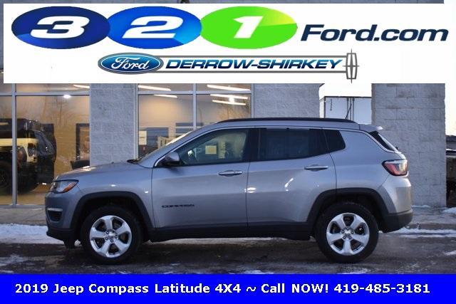 used 2019 Jeep Compass car, priced at $12,789