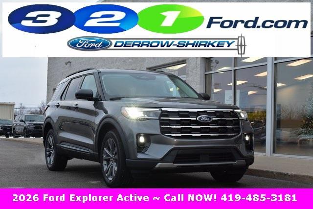 new 2026 Ford Explorer car, priced at $48,820