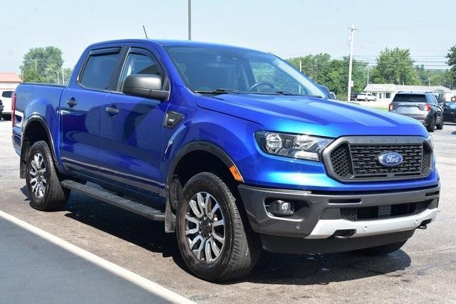 2019 Lightning Blue Ford Ranger