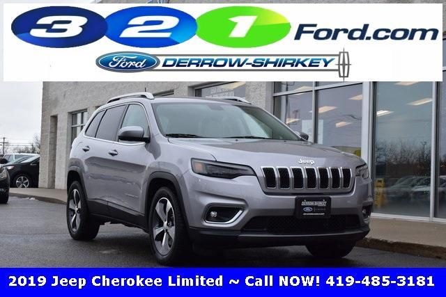 used 2019 Jeep Cherokee car, priced at $14,500