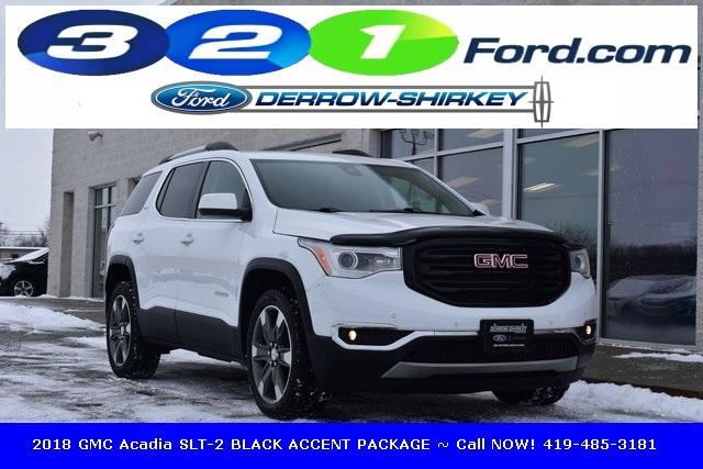 used 2018 GMC Acadia car, priced at $18,504