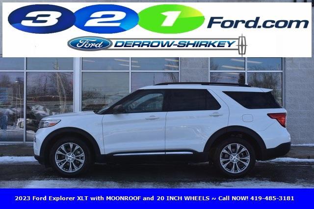 used 2023 Ford Explorer car, priced at $32,405