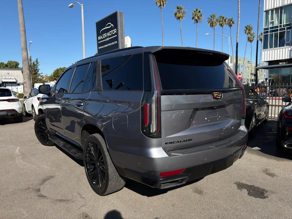 used 2022 Cadillac Escalade car, priced at $59,999