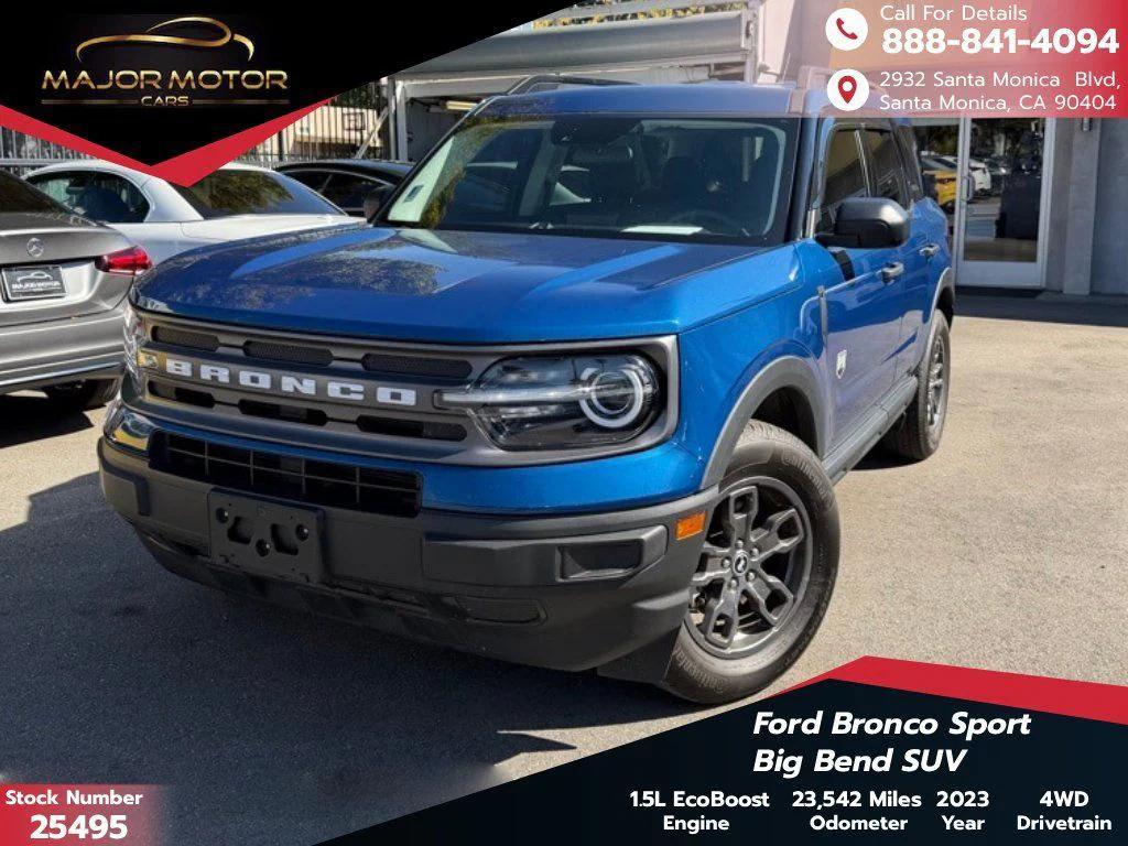 used 2023 Ford Bronco Sport car, priced at $22,454