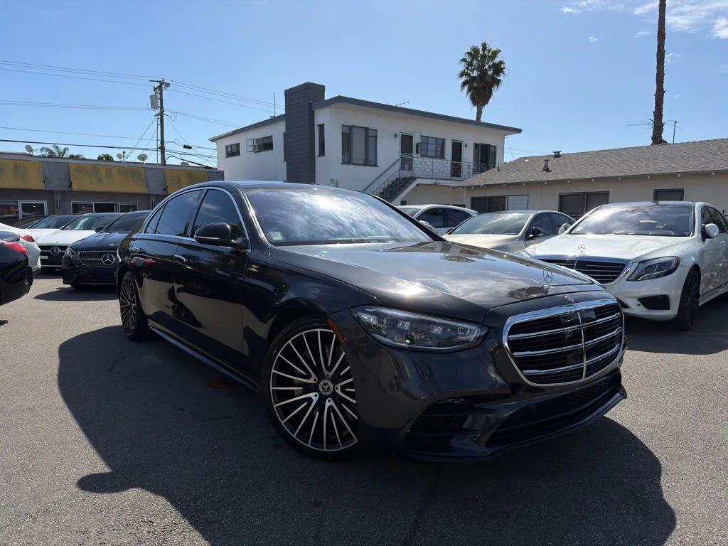 used 2022 Mercedes-Benz S-Class car, priced at $54,999