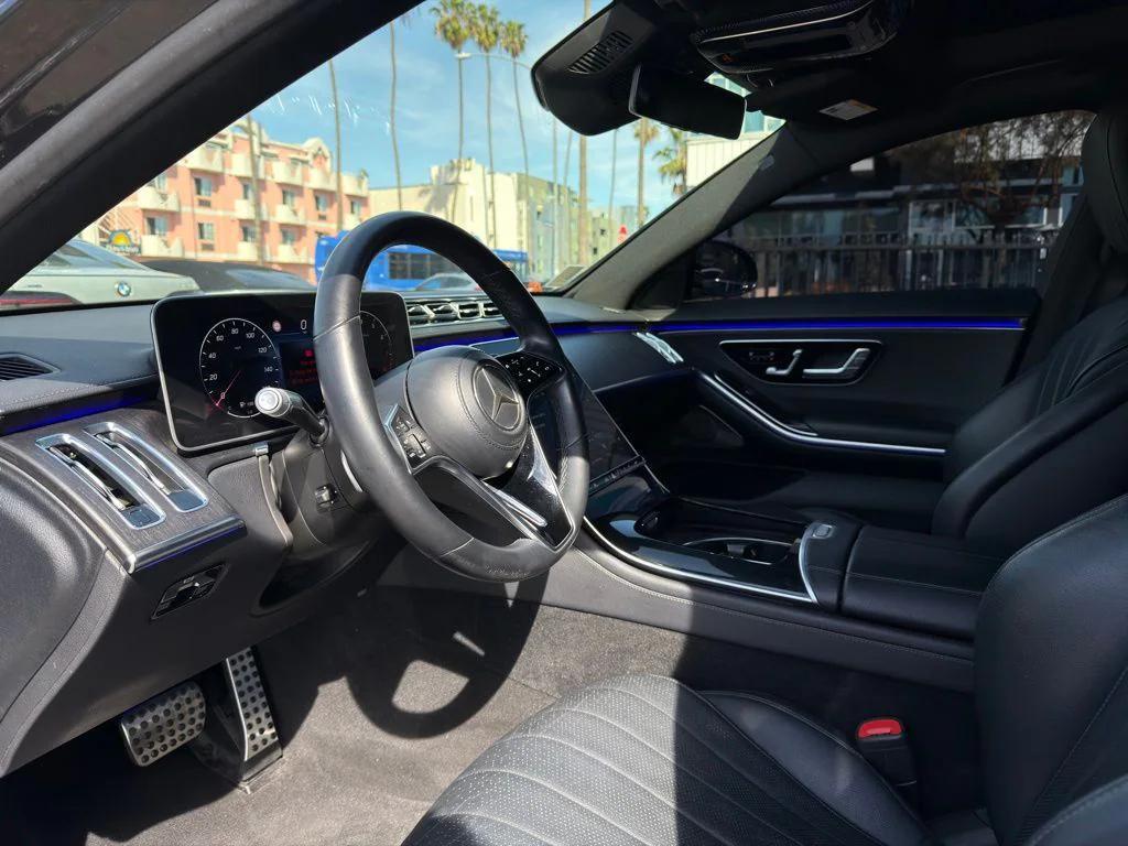used 2022 Mercedes-Benz S-Class car, priced at $54,999