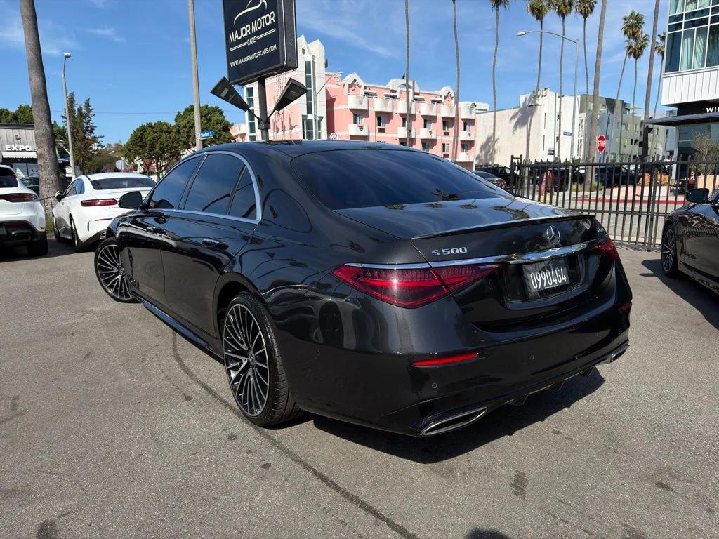 used 2022 Mercedes-Benz S-Class car, priced at $54,999